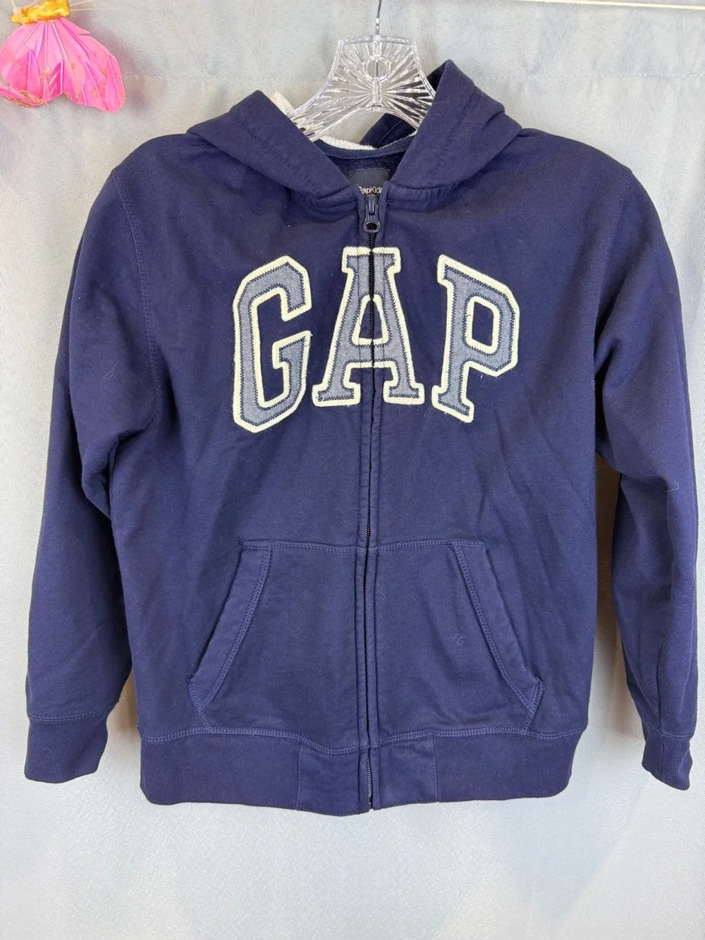 Gap Hooded Full Zip Jacket- Size Large (10)